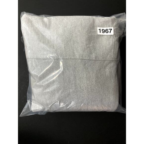 Champion Vintage Reverse Weave Hoodie Mens Large Heather Gray Spell Out Patch - Picture 13 of 13